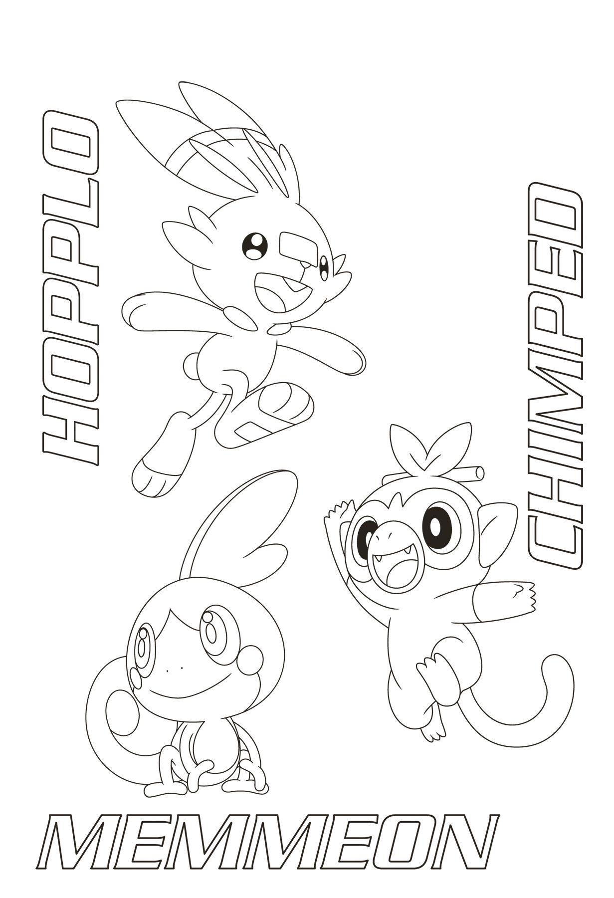 Beispielinhalt (Bild) Pokémon: Superstarker Sticker- und Malspaß