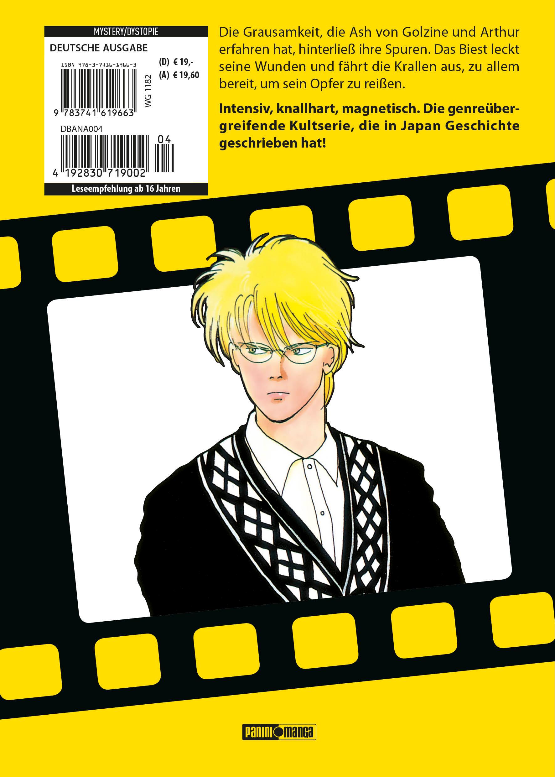 Rückseitencover Banana Fish: Ultimative Edition 04