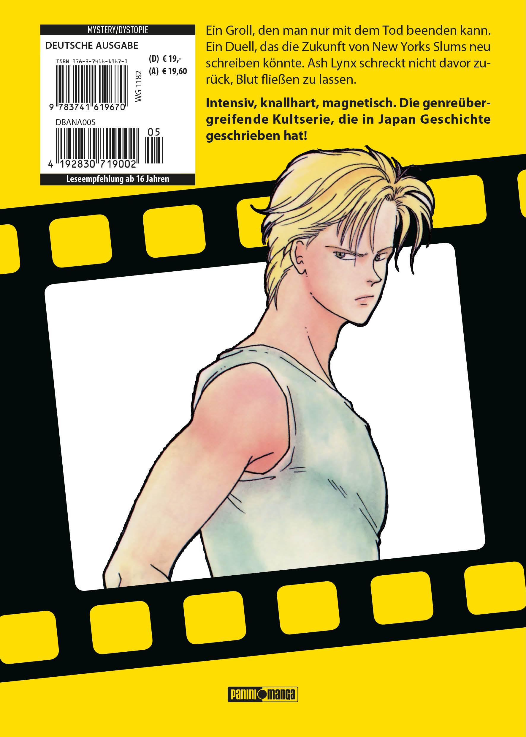 Rückseitencover Banana Fish: Ultimative Edition 05