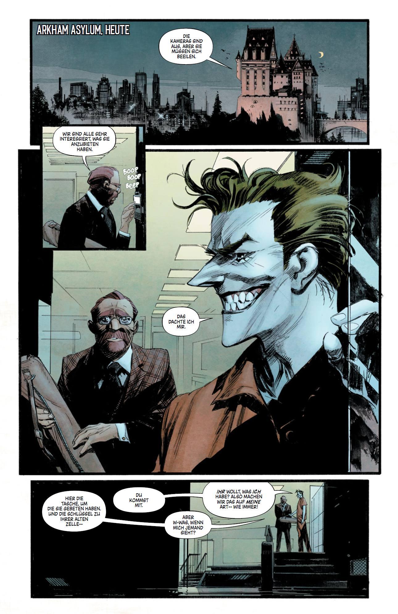 Beispielinhalt (Bild) Batman: Der Fluch des Weißen Ritters