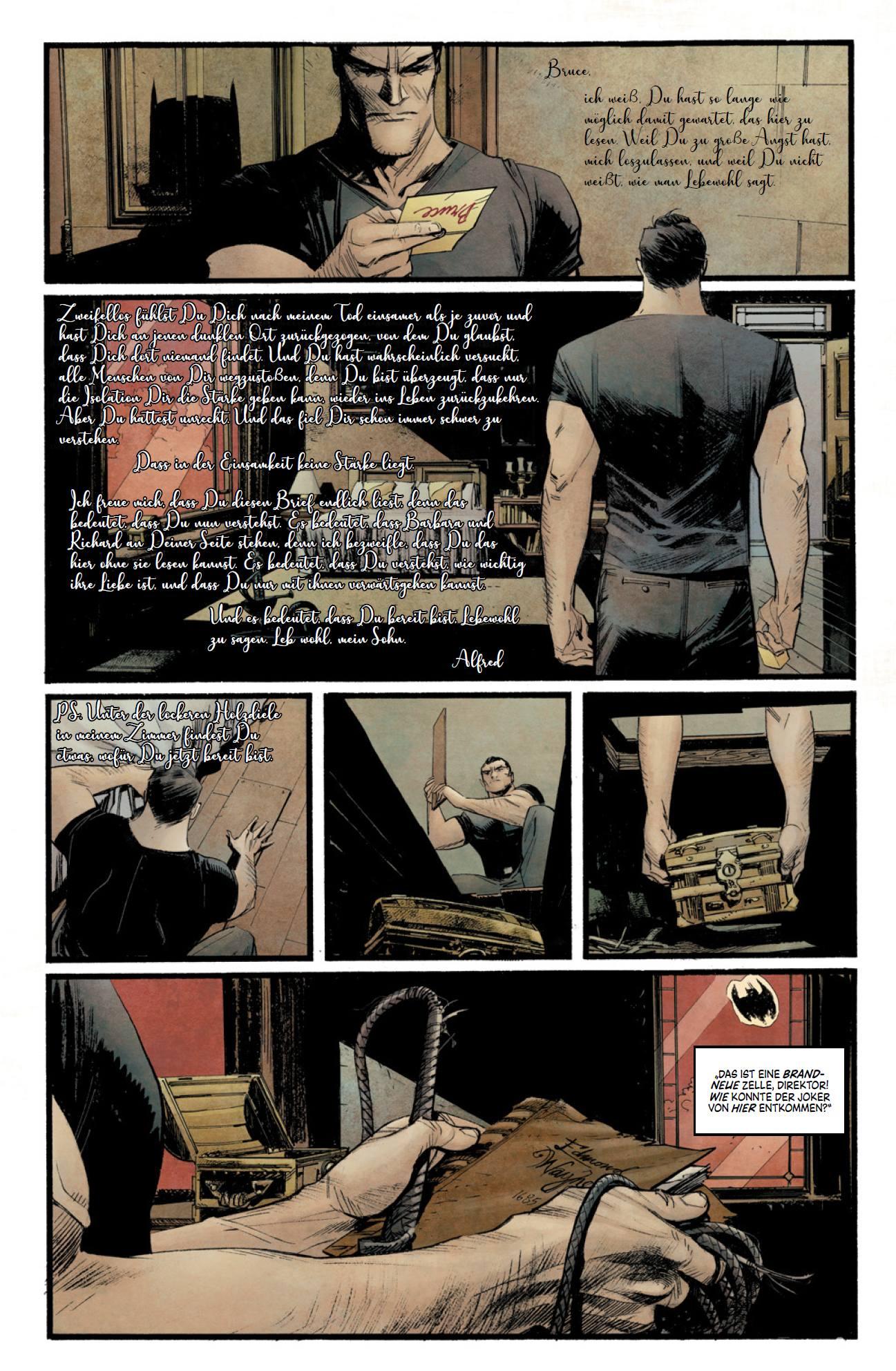 Beispielinhalt (Bild) Batman: Der Fluch des Weißen Ritters