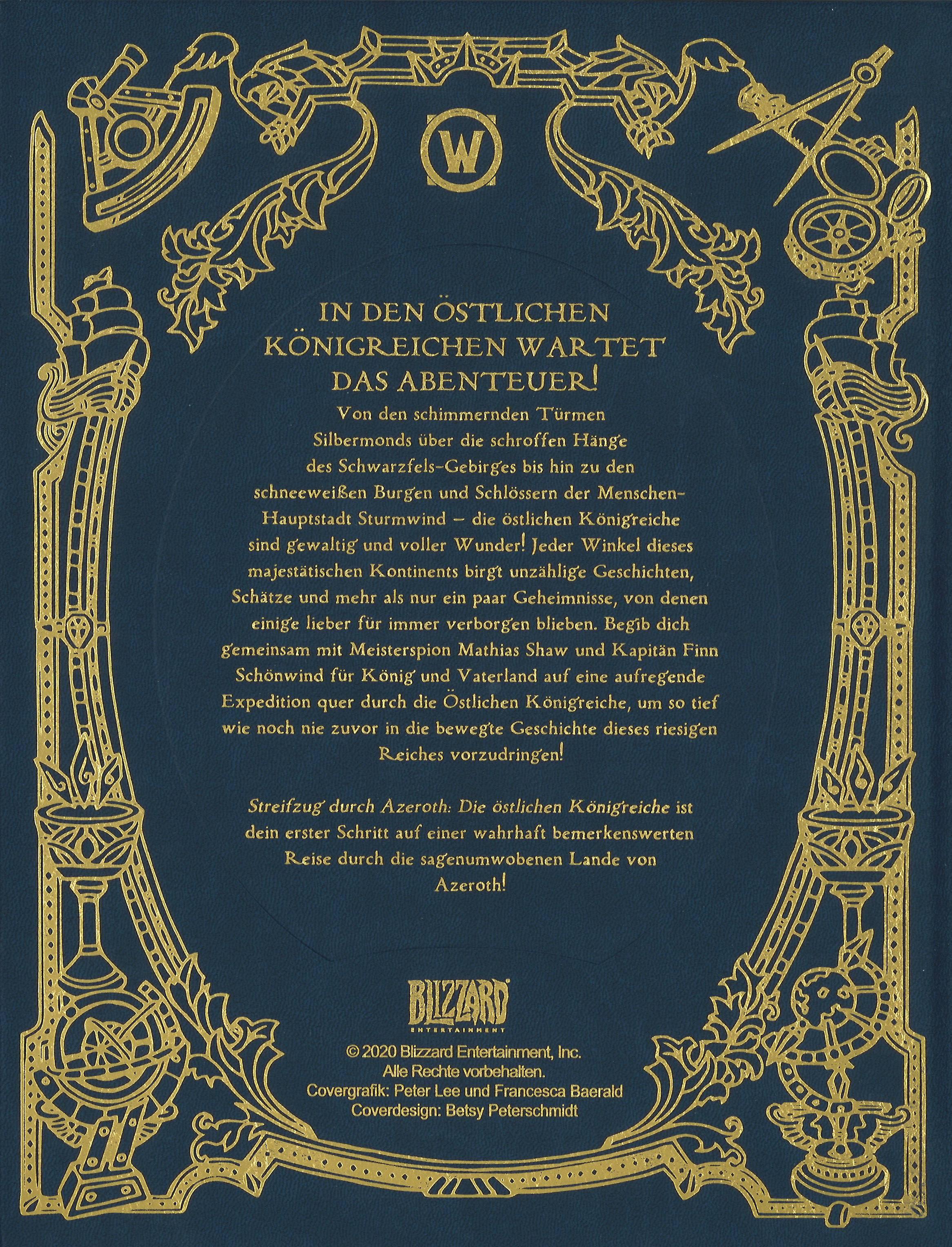 Rückseitencover World of Warcraft: Streifzug durch Azeroth