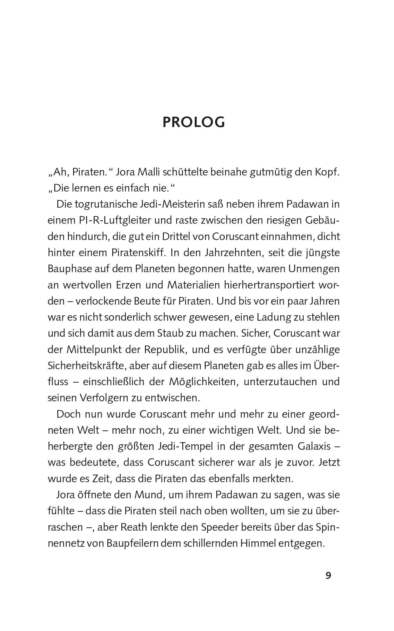 Beispielinhalt (Bild) Star Wars: Die Hohe Republik - In die Dunkelheit