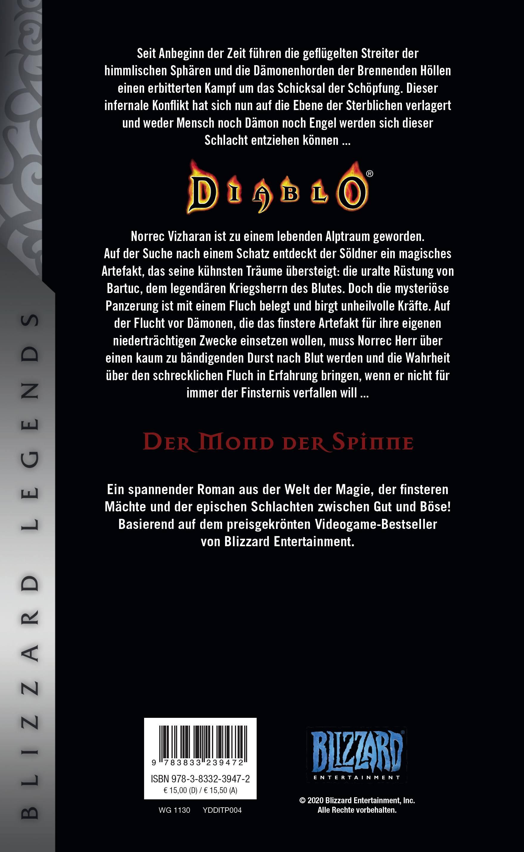 Rückseitencover Diablo: Der Mond der Spinne