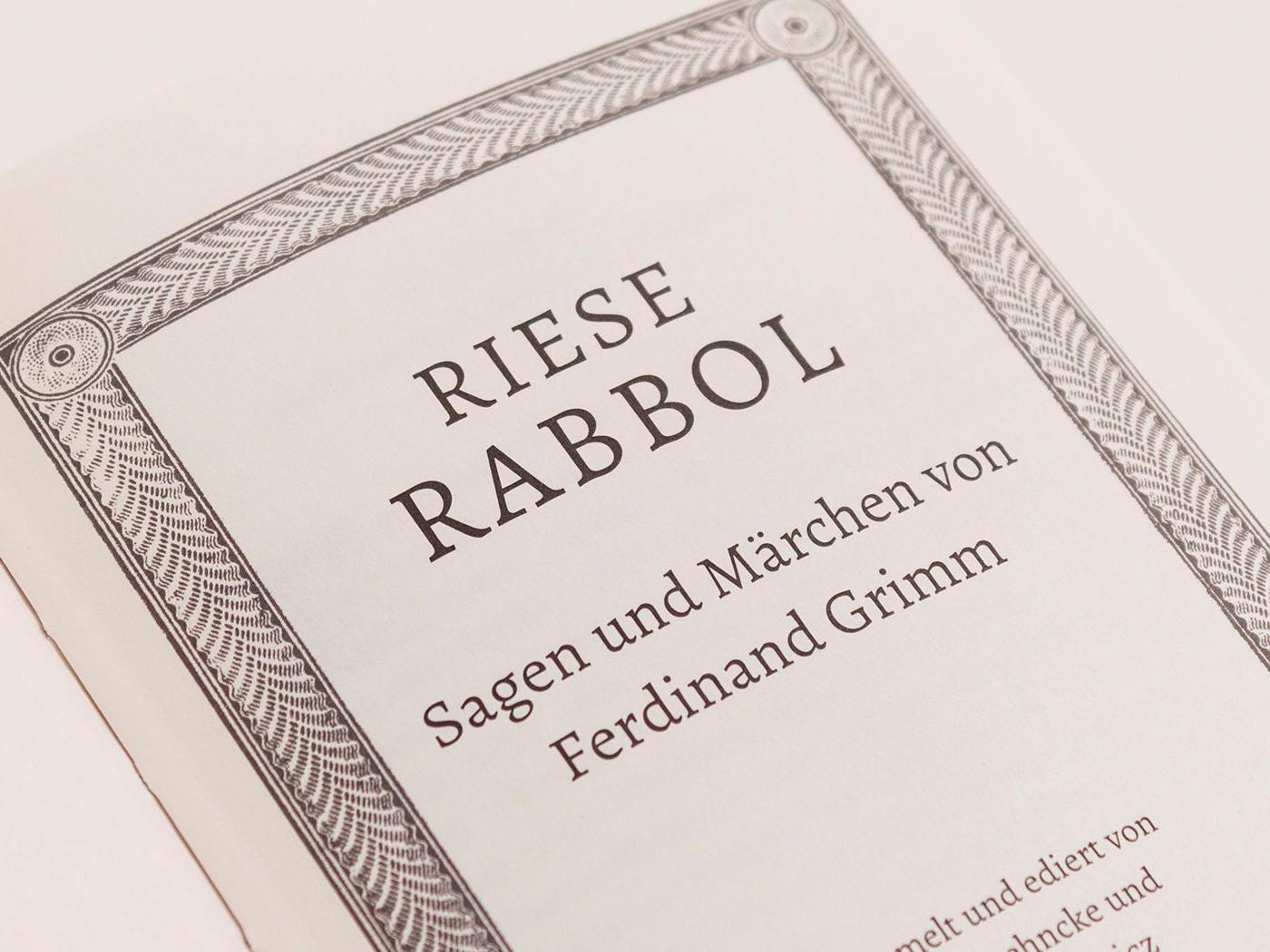 Beispielinhalt (Bild) Riese Rabbol