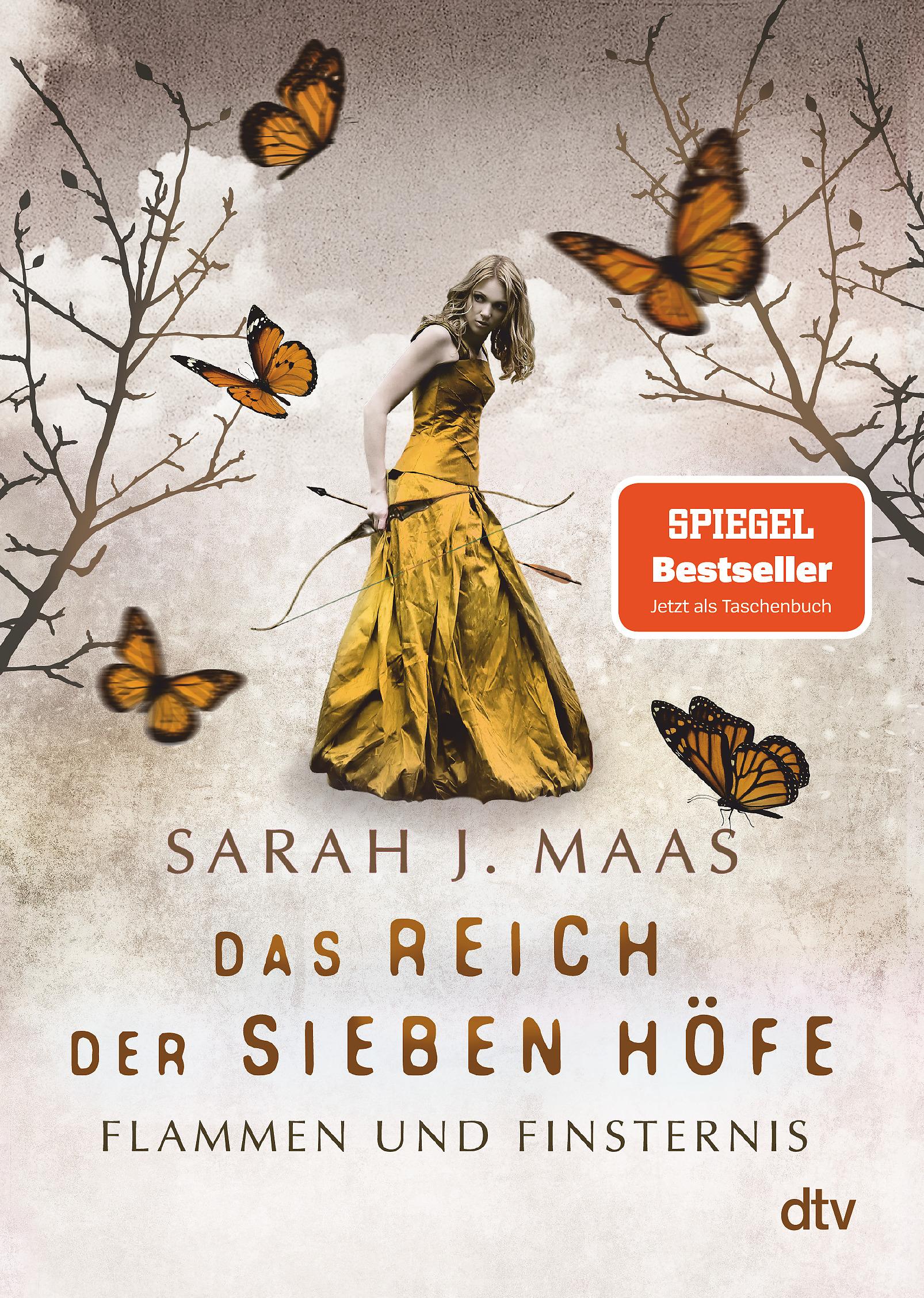 Vorderes Coverbild Das Reich der Sieben Höfe - Flammen und Finsternis