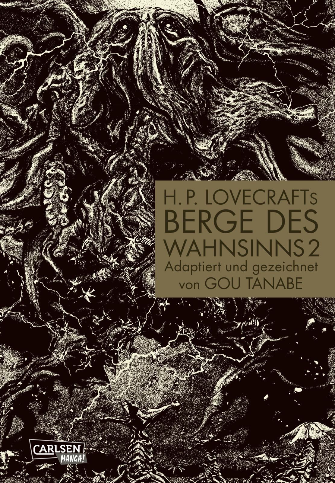 Vorderes Coverbild H.P. Lovecrafts Berge des Wahnsinns 2