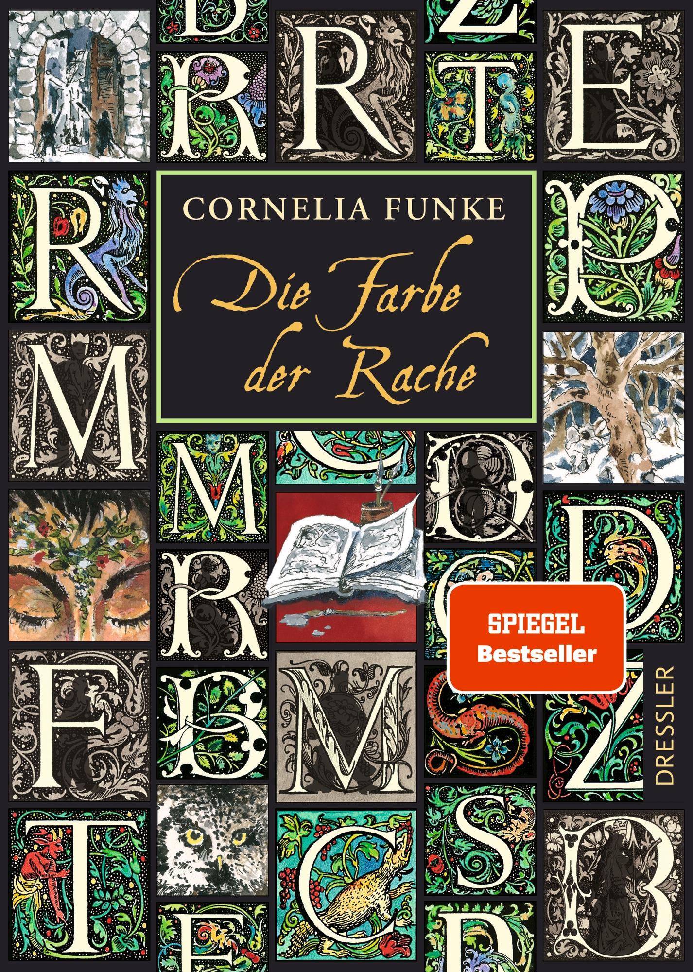 Vorderes Coverbild Tintenwelt 4. Die Farbe der Rache