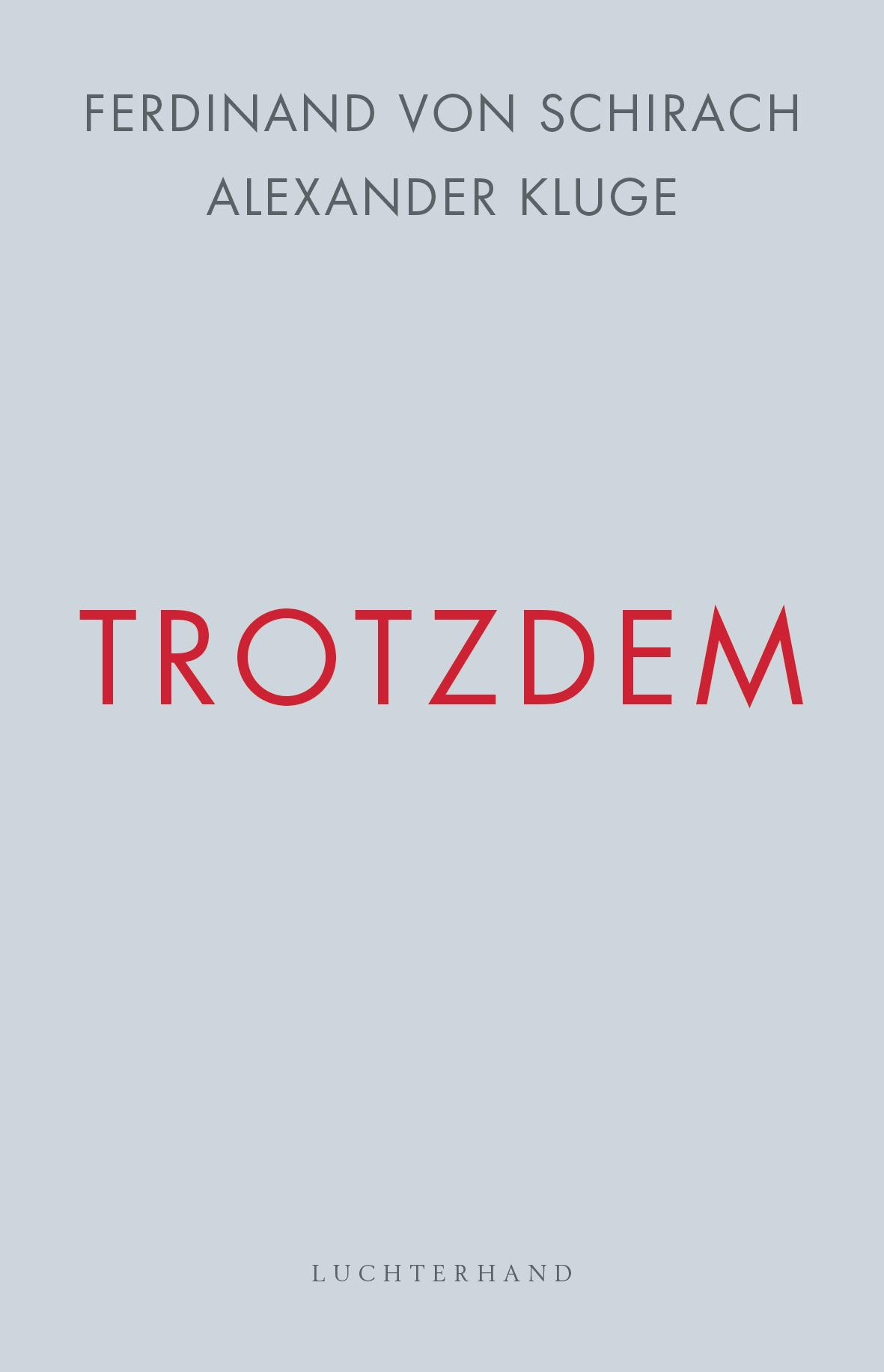 Vorderes Coverbild Trotzdem