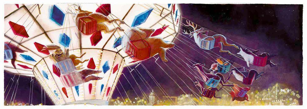 Beispielinhalt (Bild) Jahrmarkt um Mitternacht