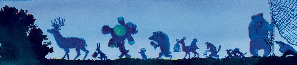 Beispielinhalt (Bild) Jahrmarkt um Mitternacht