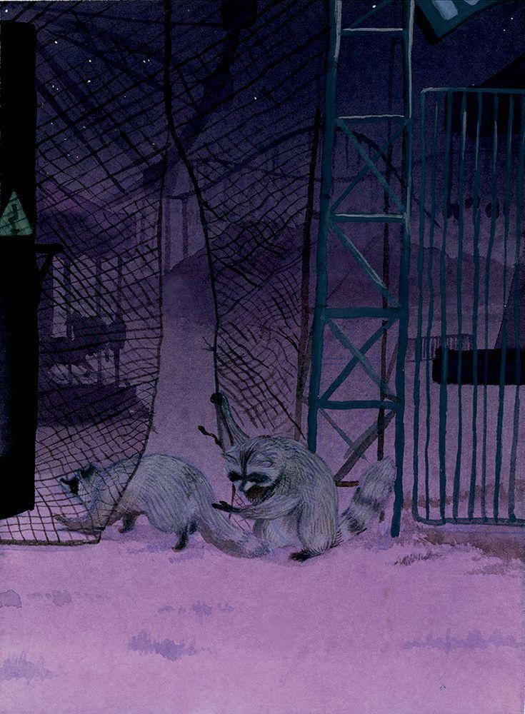 Beispielinhalt (Bild) Jahrmarkt um Mitternacht