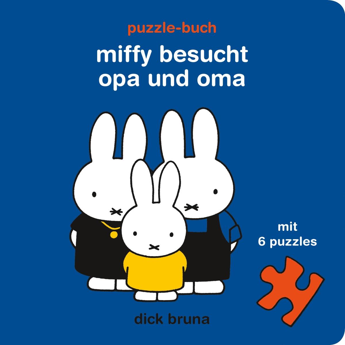 Vorderes Coverbild Miffy besucht Opa und Oma
