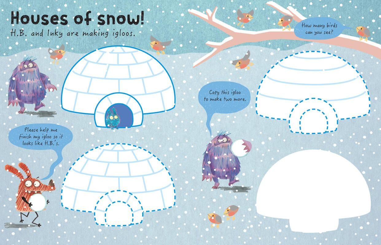 Beispielinhalt (Bild) The Scribble Monsters!: Copying