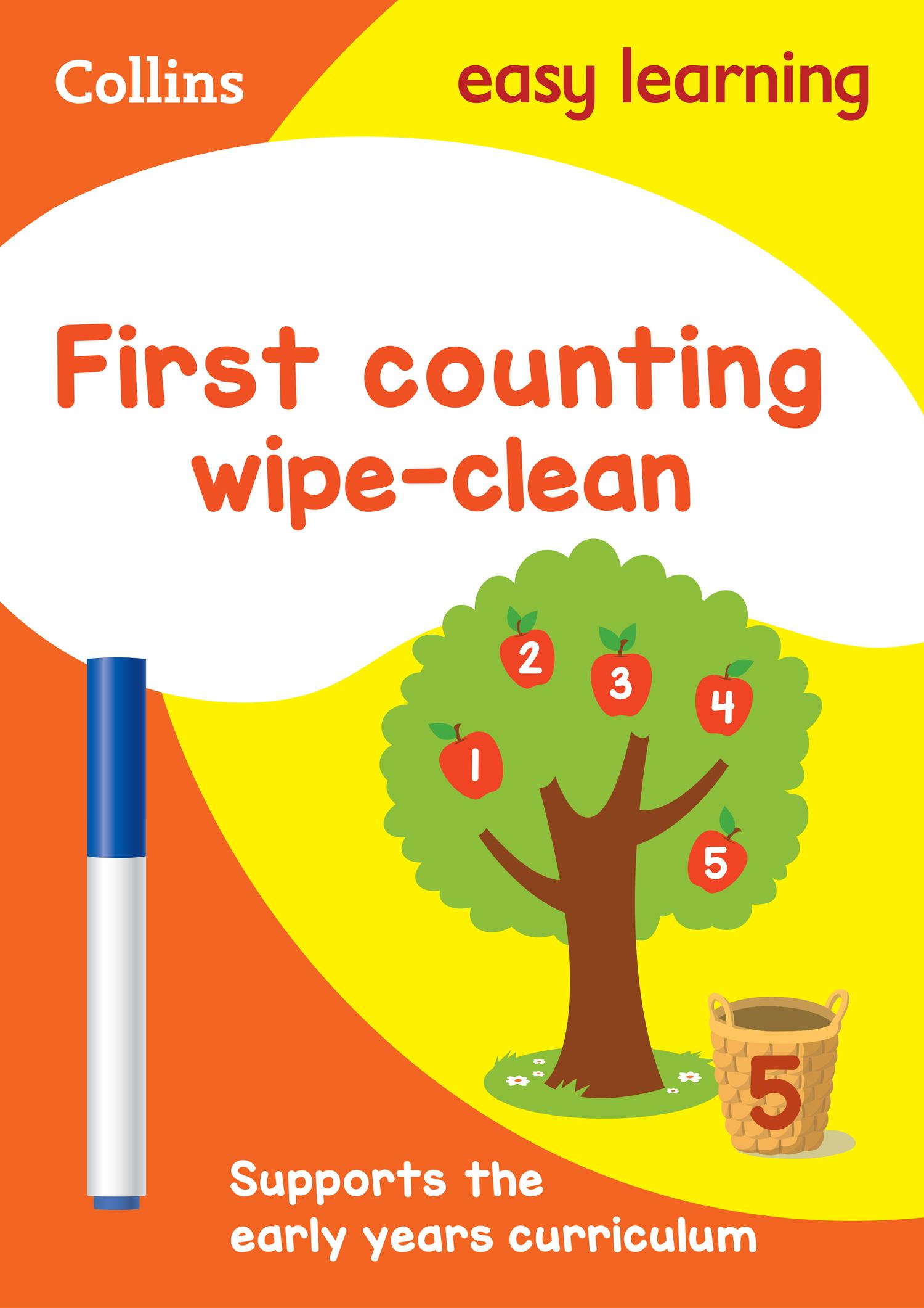 Vorderes Coverbild First Counting Age 3-5 Wipe Clean Activity Book