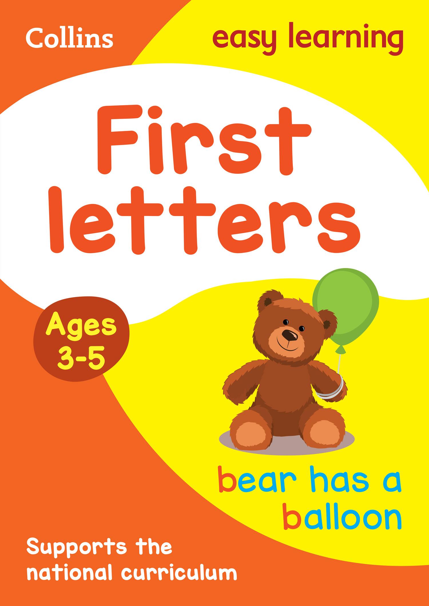 Vorderes Coverbild First Letters Ages 3-5
