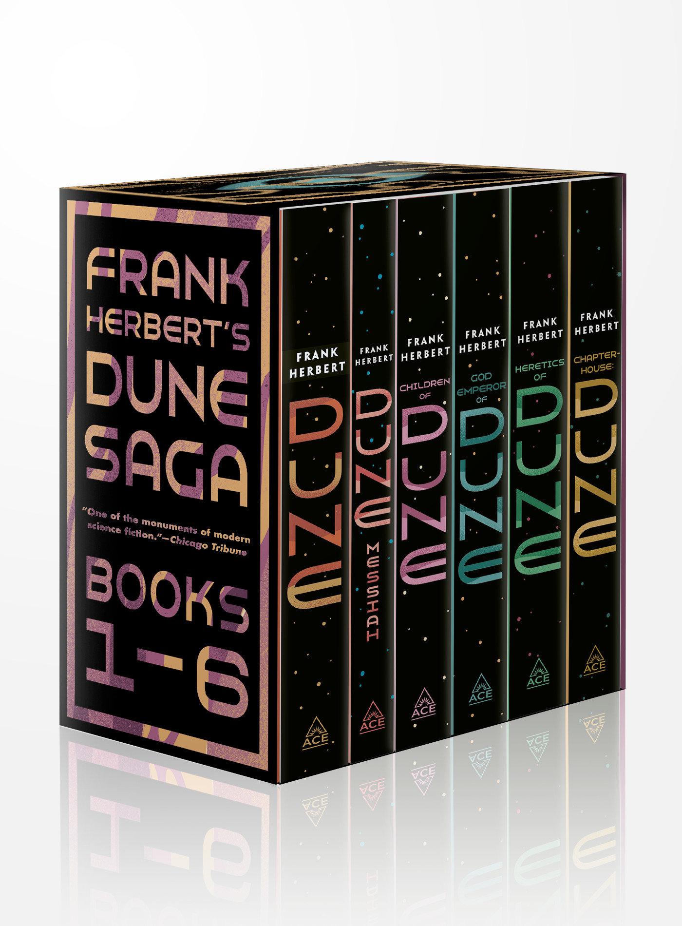 Vorderes Coverbild Frank Herbert's Dune Saga 6-Book Boxed Set