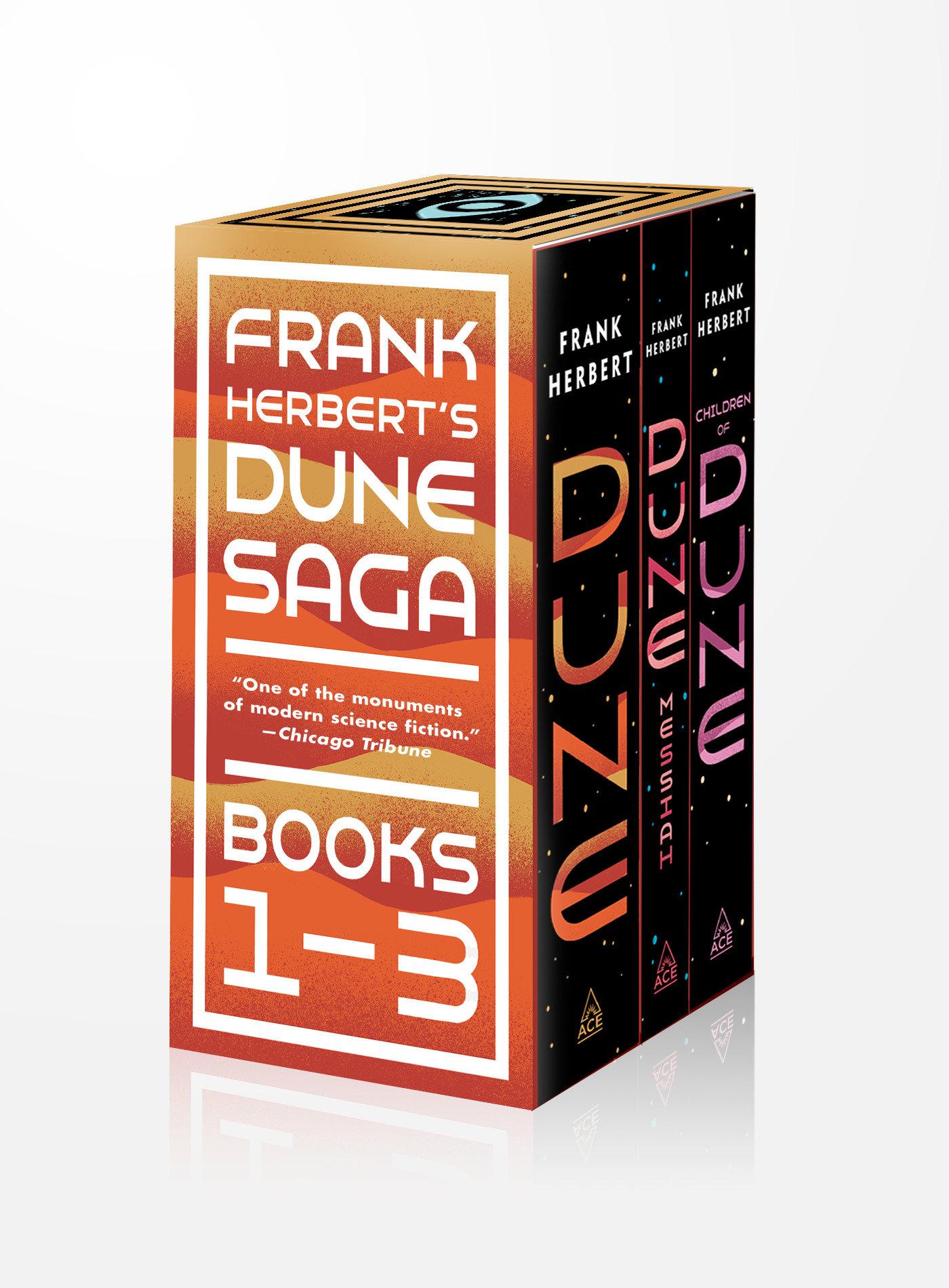 Vorderes Coverbild Frank Herbert's Dune Saga 3-Book Boxed Set