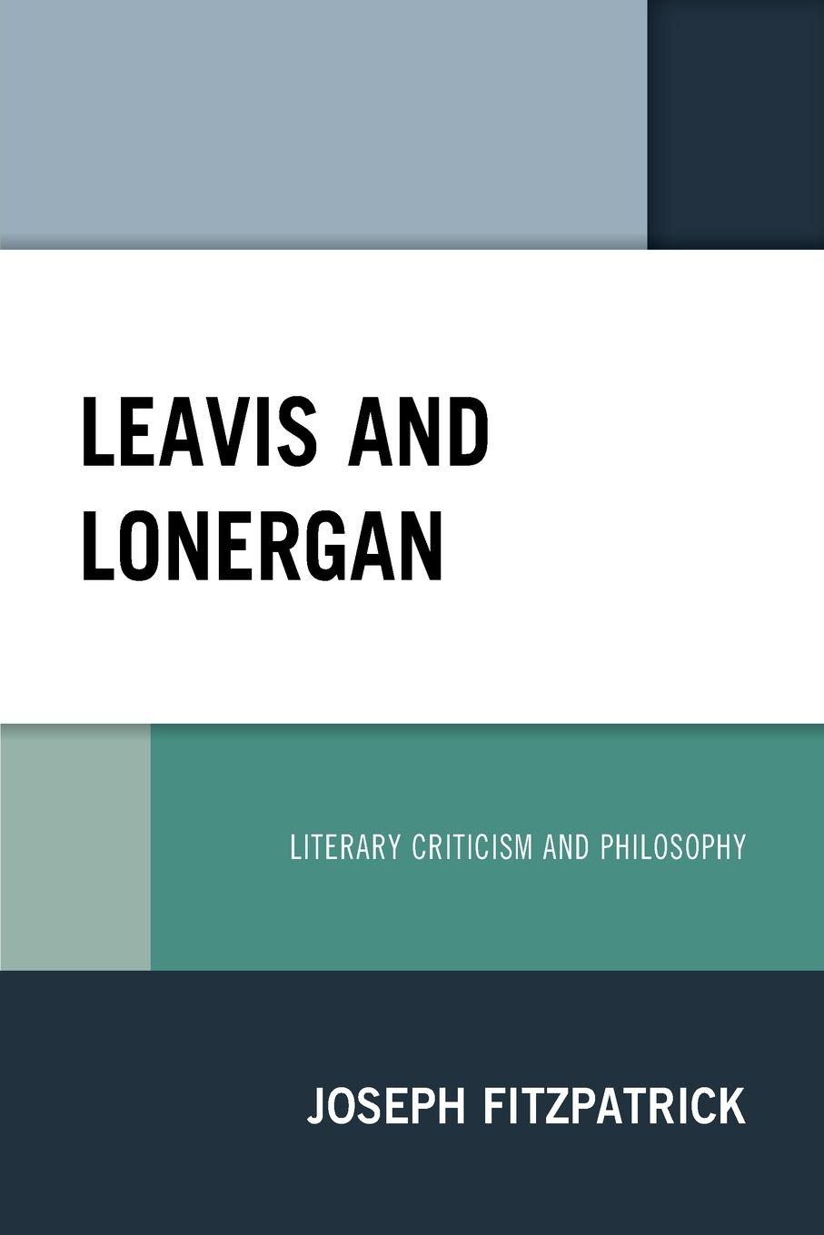 Vorderes Coverbild Leavis and Lonergan
