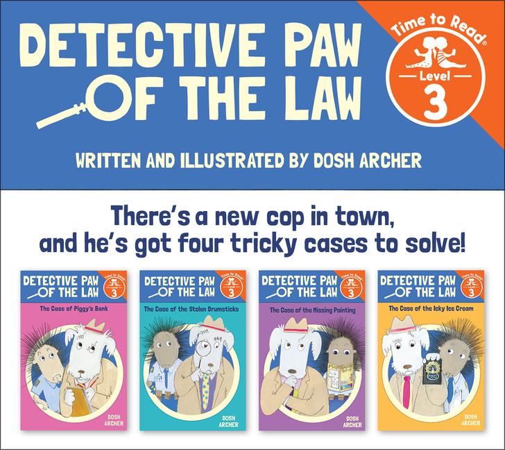 Vorderes Coverbild Detective Paw of the Law Set (Detective Paw of the Law: Time to Read, Level 3)