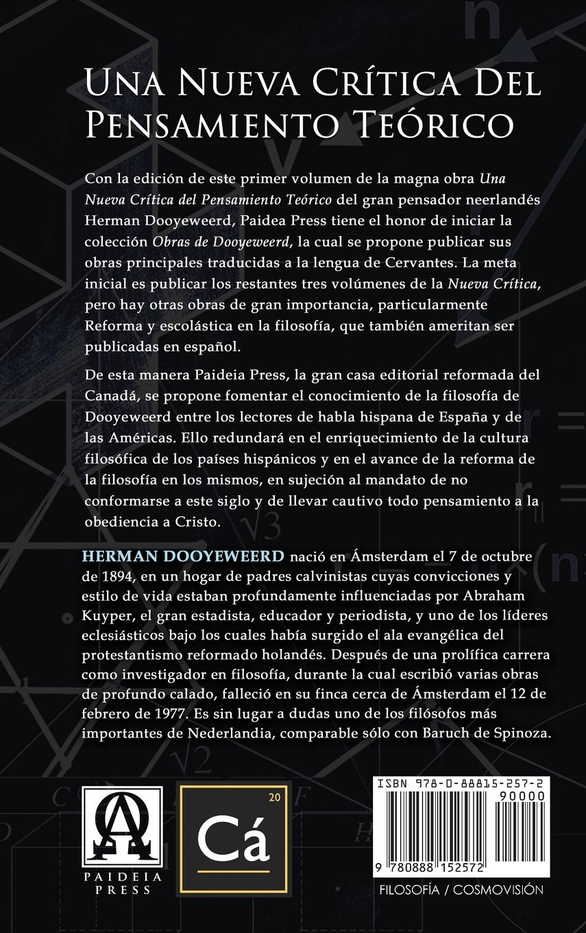 Rückseitencover Una Nueva Crítica del Pensamiento Teórico