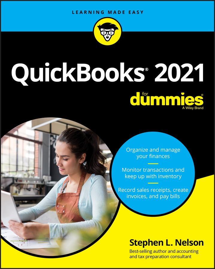 Vorderes Coverbild QuickBooks 2021 for Dummies
