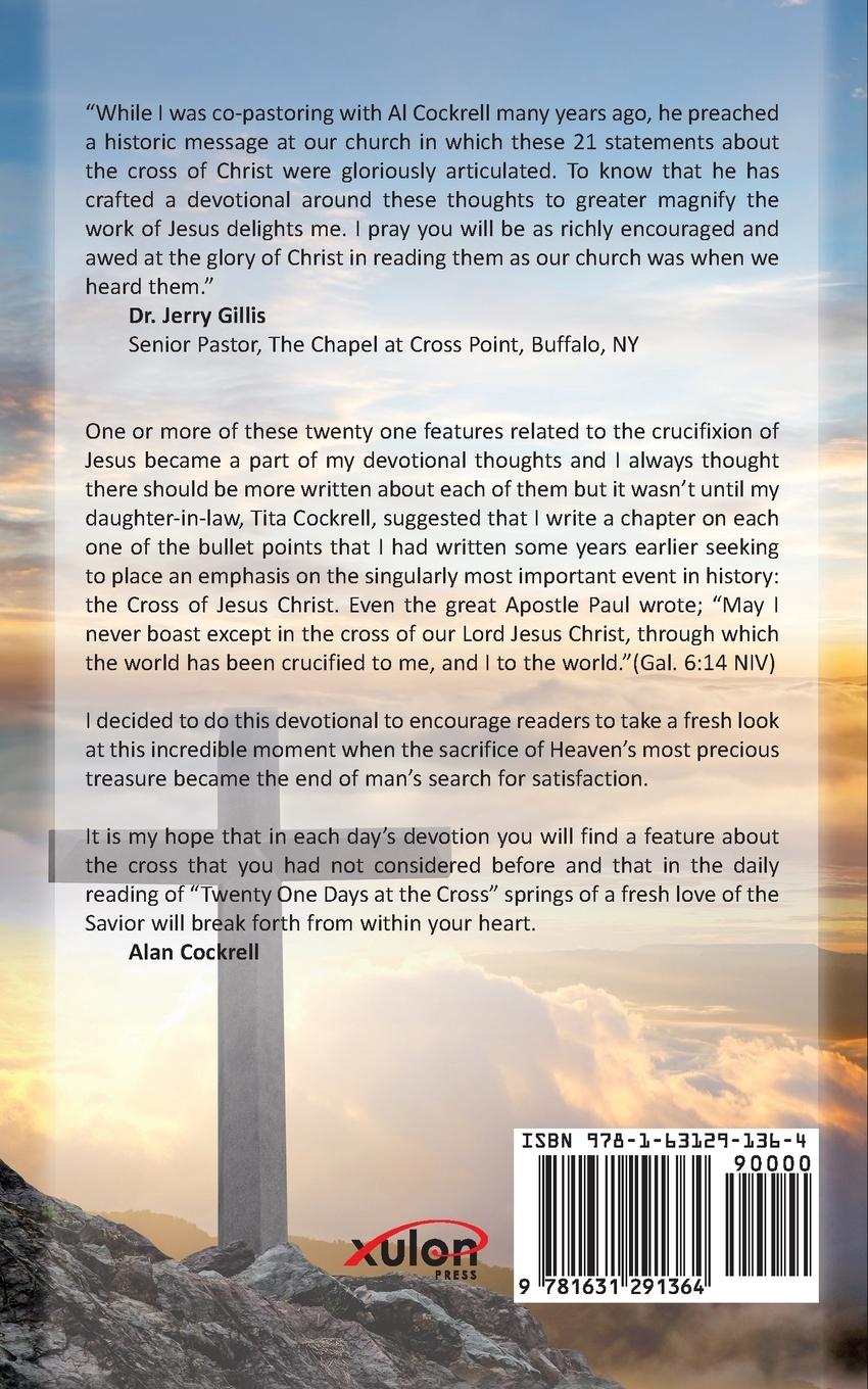 Rückseitencover 21 Days at the Cross