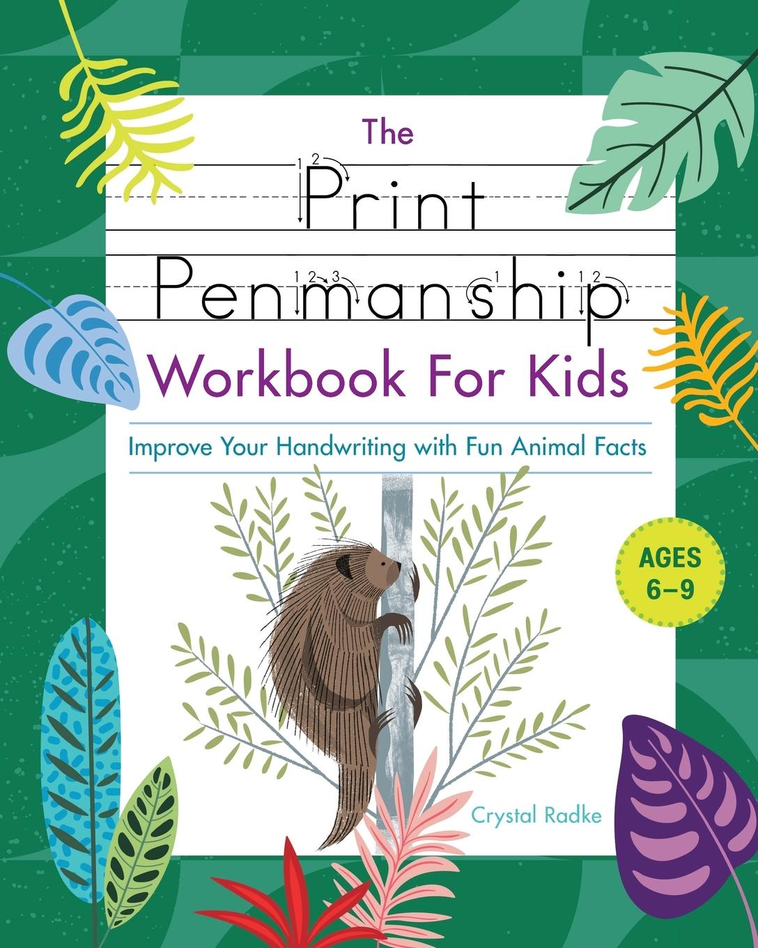 Vorderes Coverbild The Print Penmanship Workbook for Kids