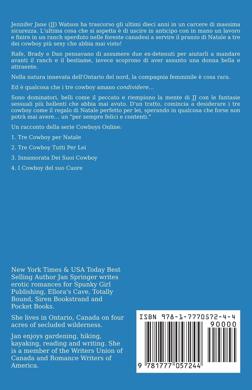 Rückseitencover Tre Cowboy per Natale