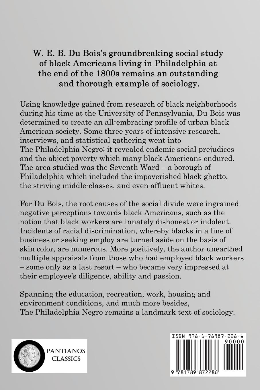 Rückseitencover The Philadelphia Negro