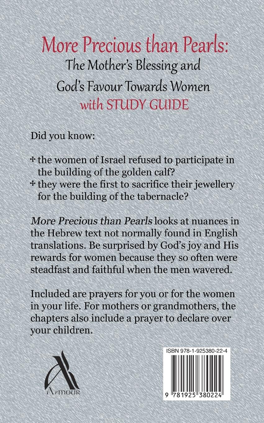 Rückseitencover More Precious than Pearls