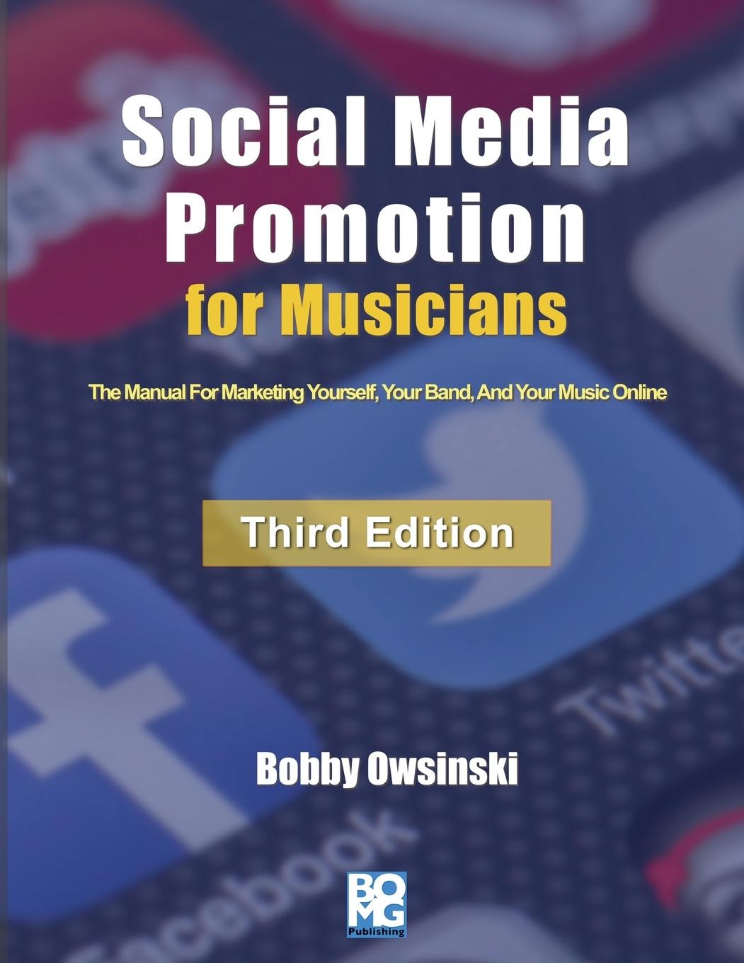 Vorderes Coverbild Social Media Promotion For Musicians - Third Edition