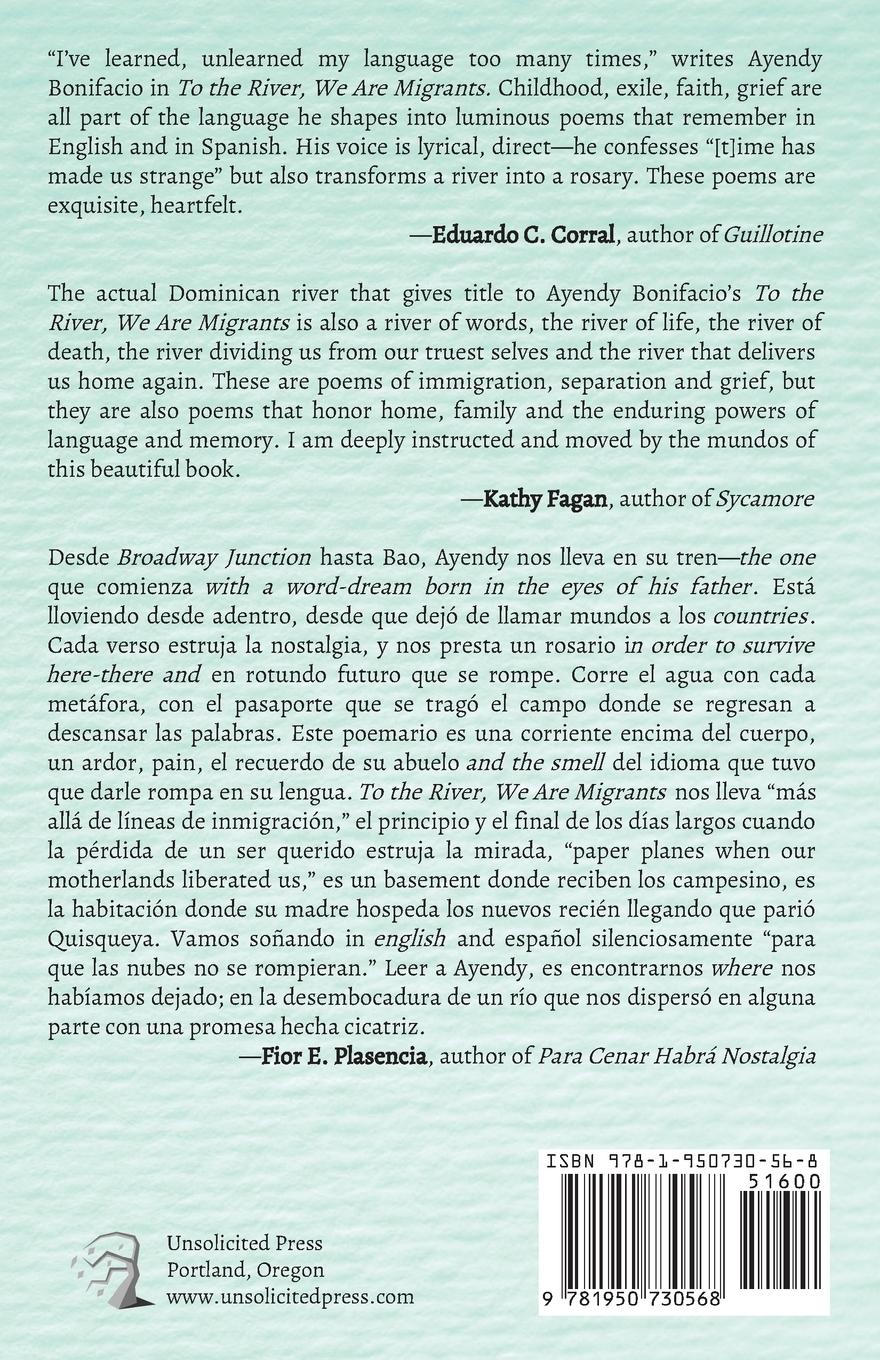 Rückseitencover To the River, We Are Migrants