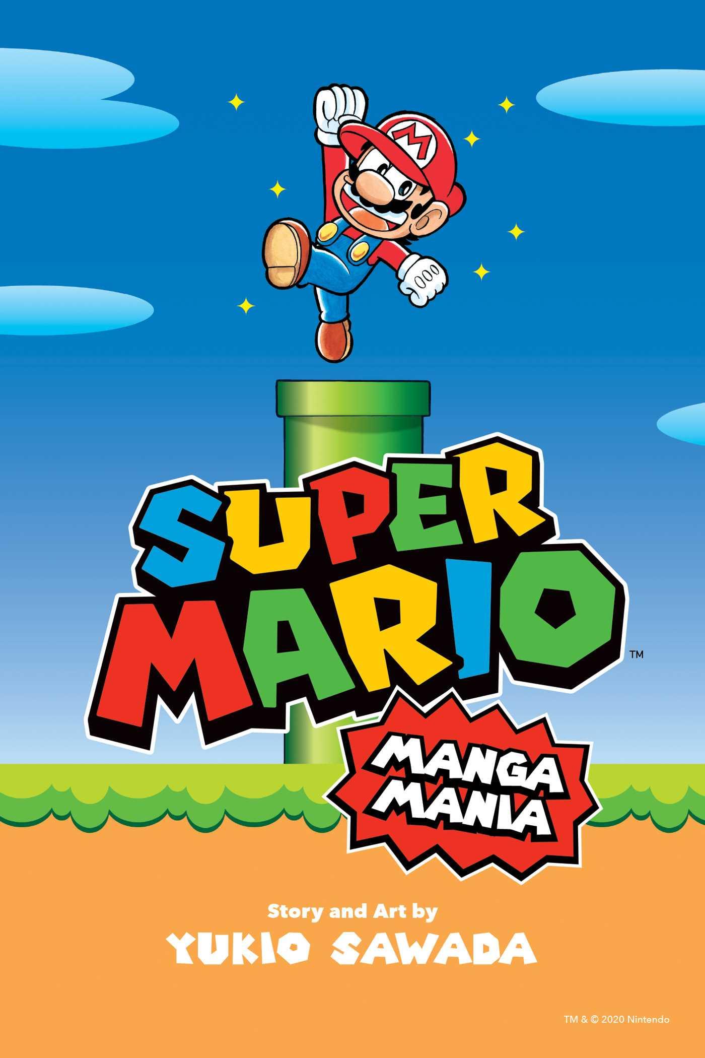 Vorderes Coverbild Super Mario Manga Mania
