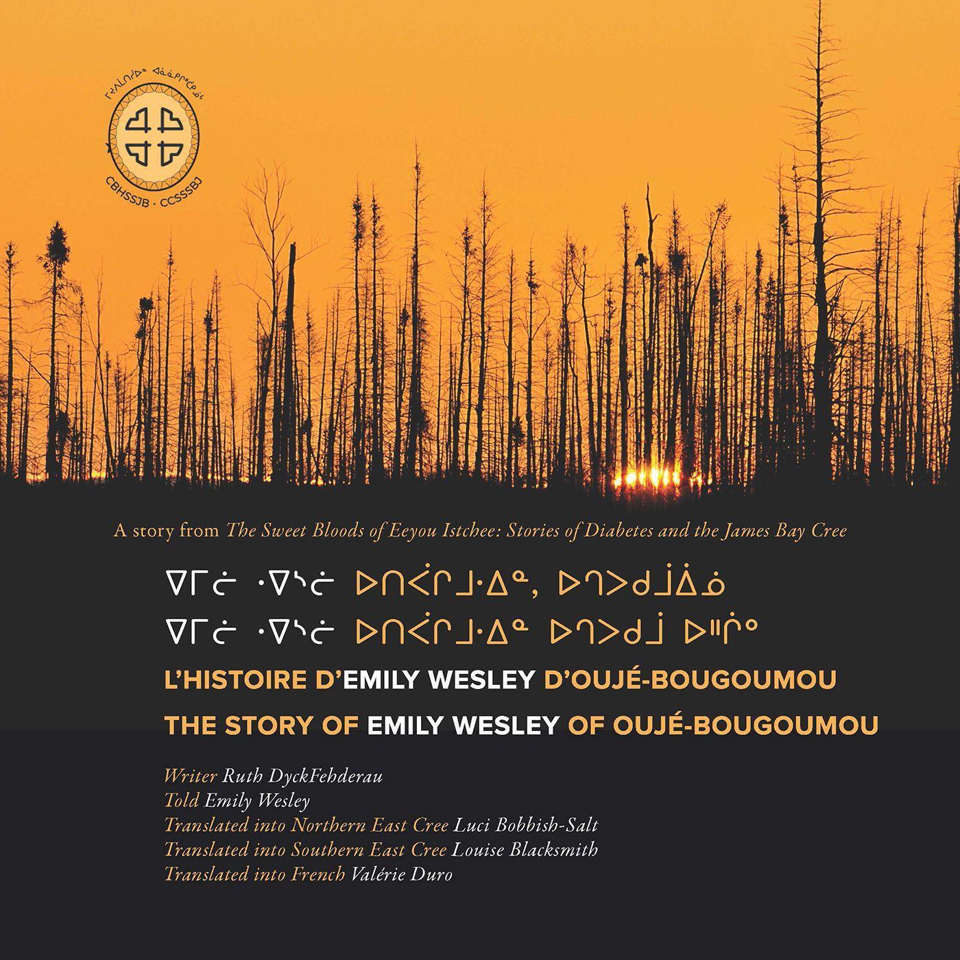 Vorderes Coverbild Emilii Weslii Utipaachimuwin Uchepukumuu Uhchiiu / Emilii Weslii Utipaachimuwin, Uchepukumuuiinuu / l'Histoire d'Emily Wesley d'Oujé-Bougoumou