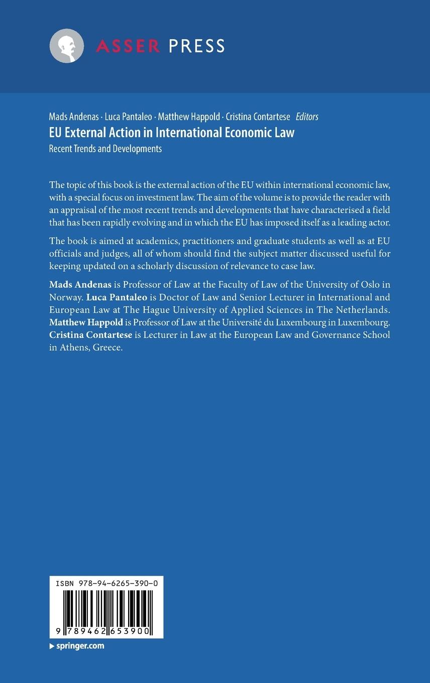Rückseitencover EU External Action in International Economic Law