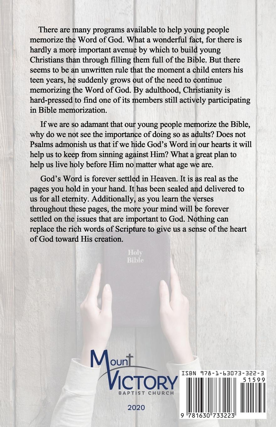 Rückseitencover Forever Settled: A Book of Scripture Memory