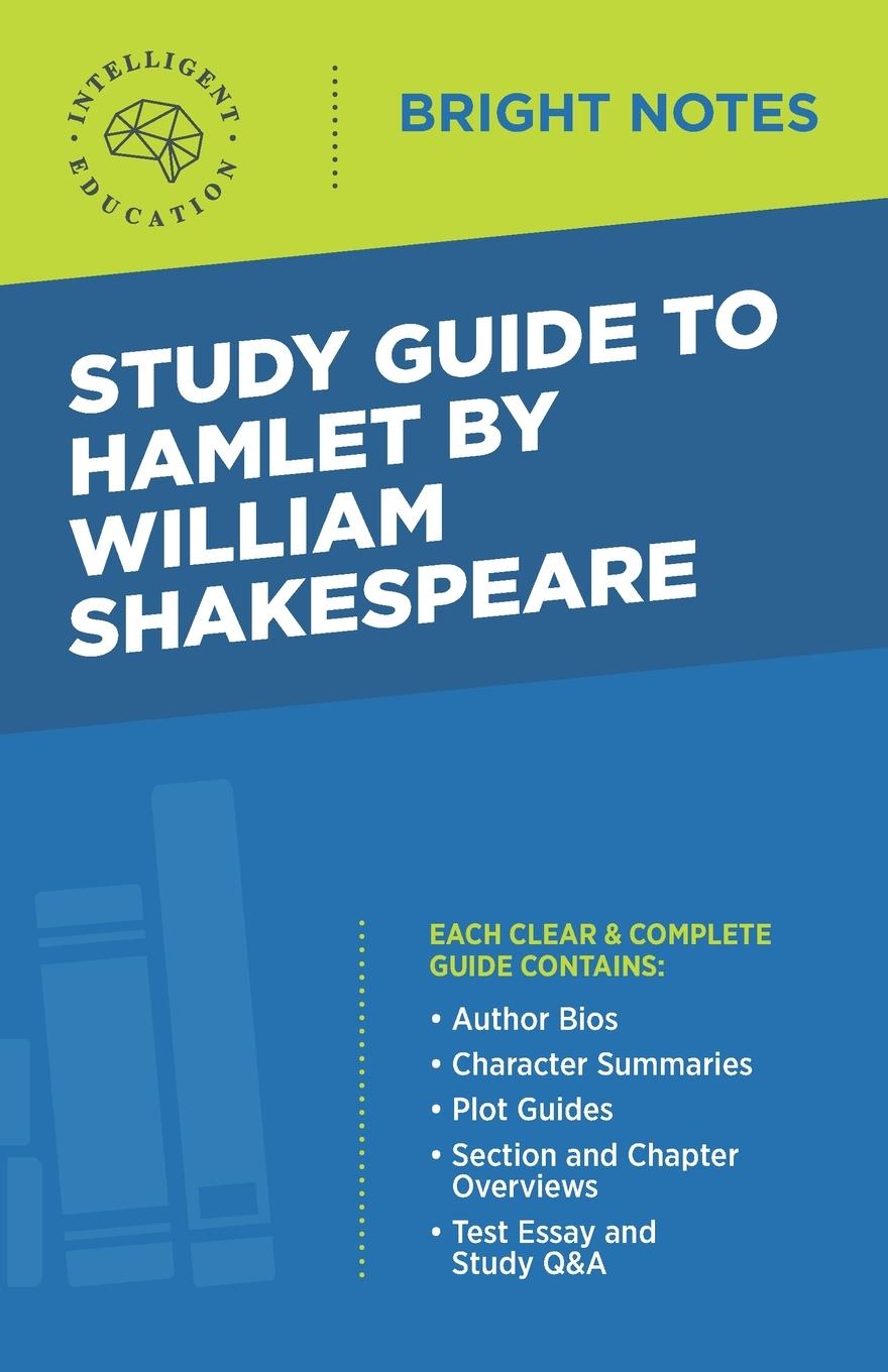 Vorderes Coverbild Study Guide to Hamlet by William Shakespeare