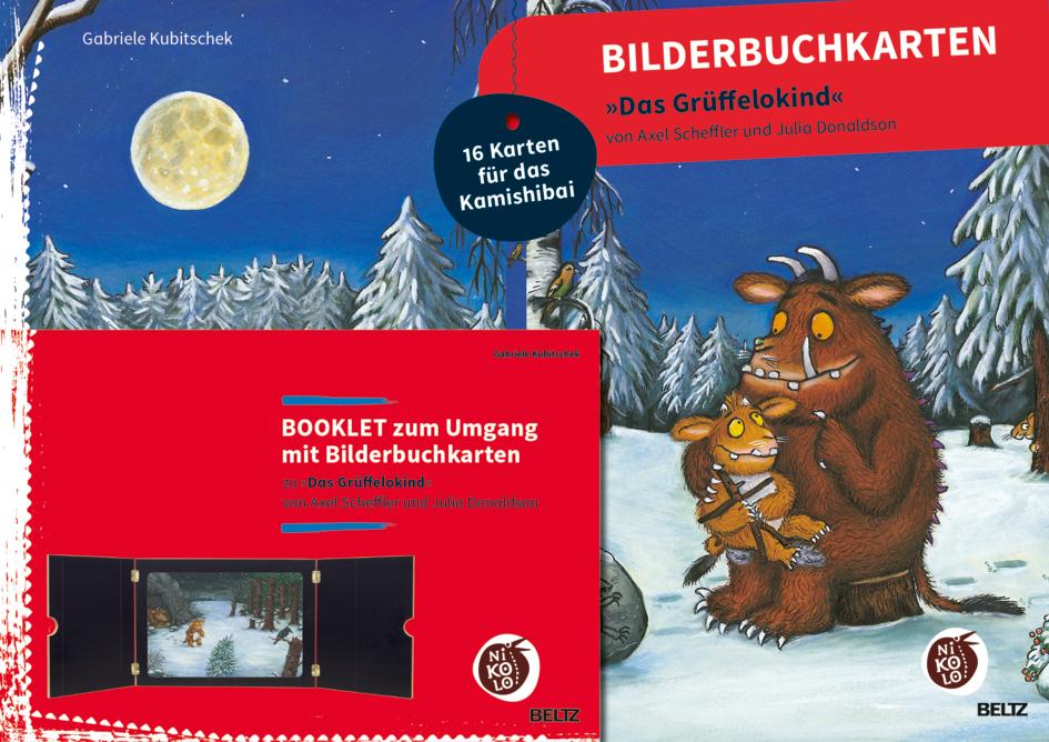 Vorderes Coverbild Bilderbuchkarten »Das Grüffelokind« von Axel Scheffler und Julia Donaldson