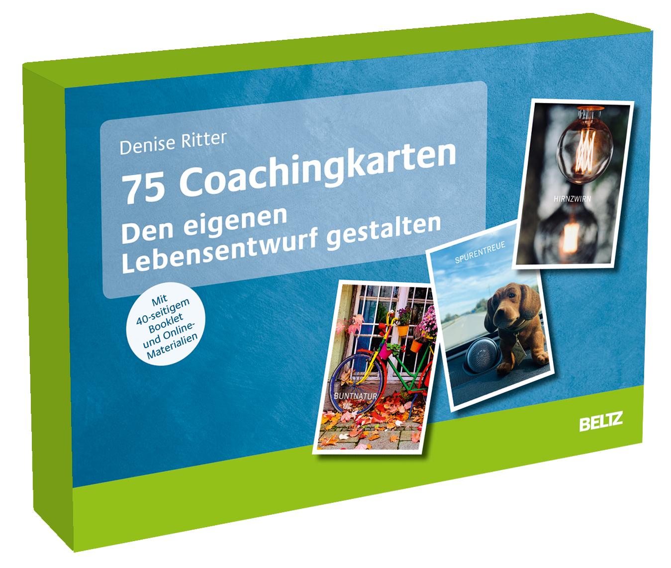 Vorderes Coverbild 75 Coachingkarten Den eigenen Lebensentwurf gestalten