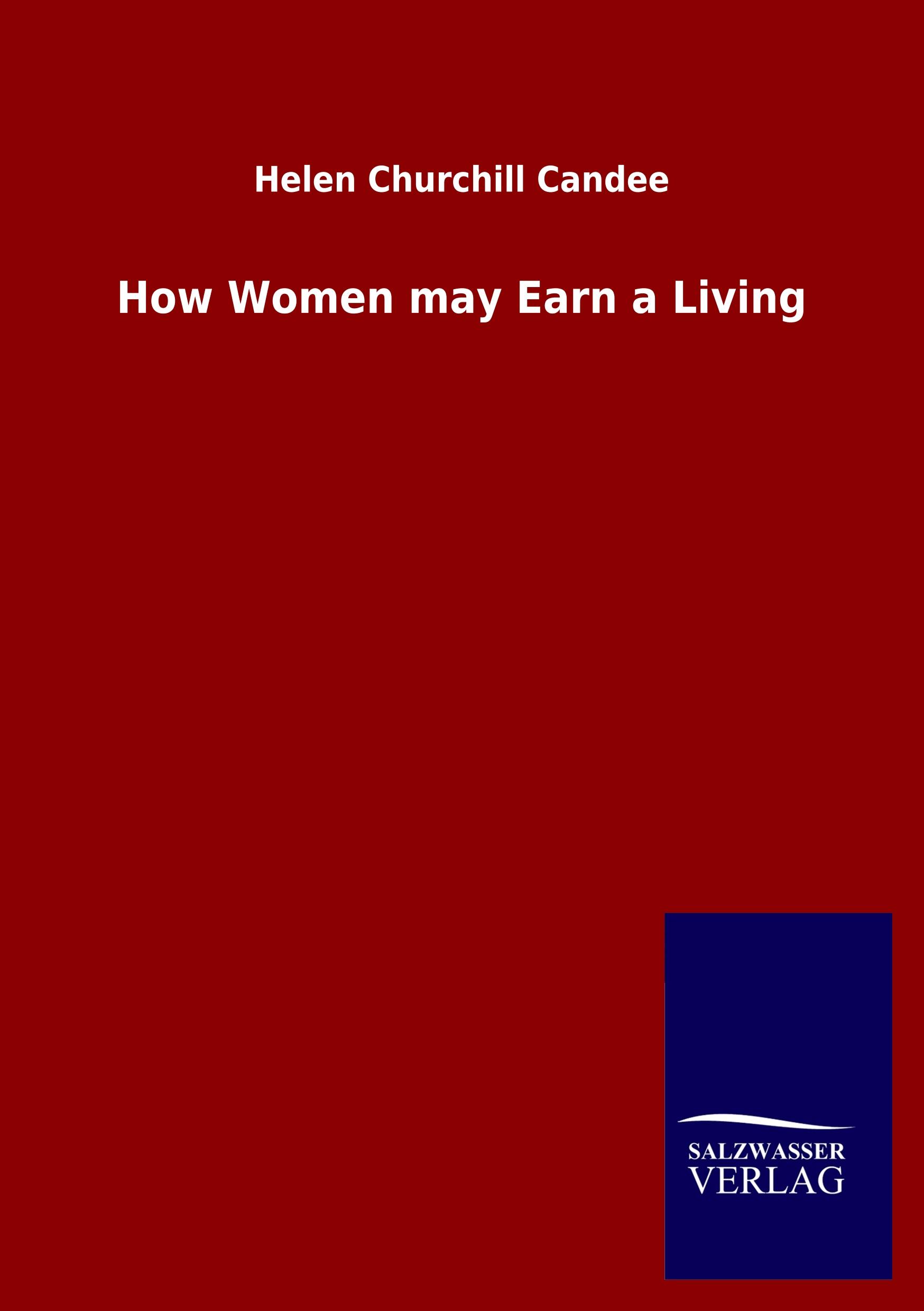 Vorderes Coverbild How Women may Earn a Living