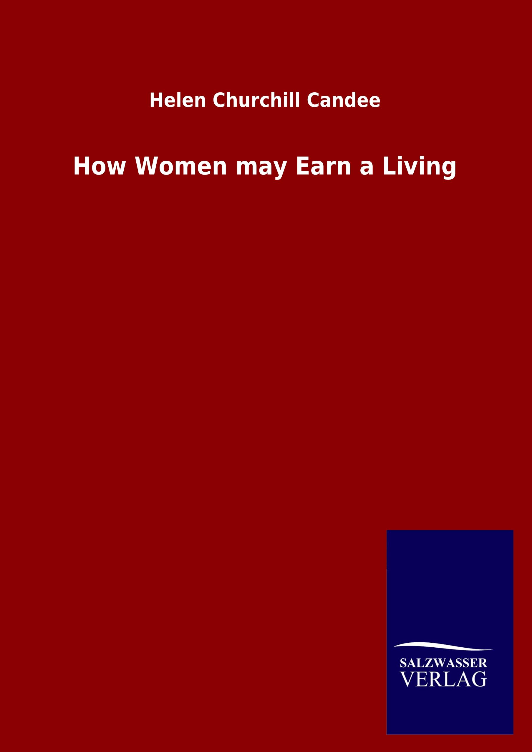 Vorderes Coverbild How Women may Earn a Living