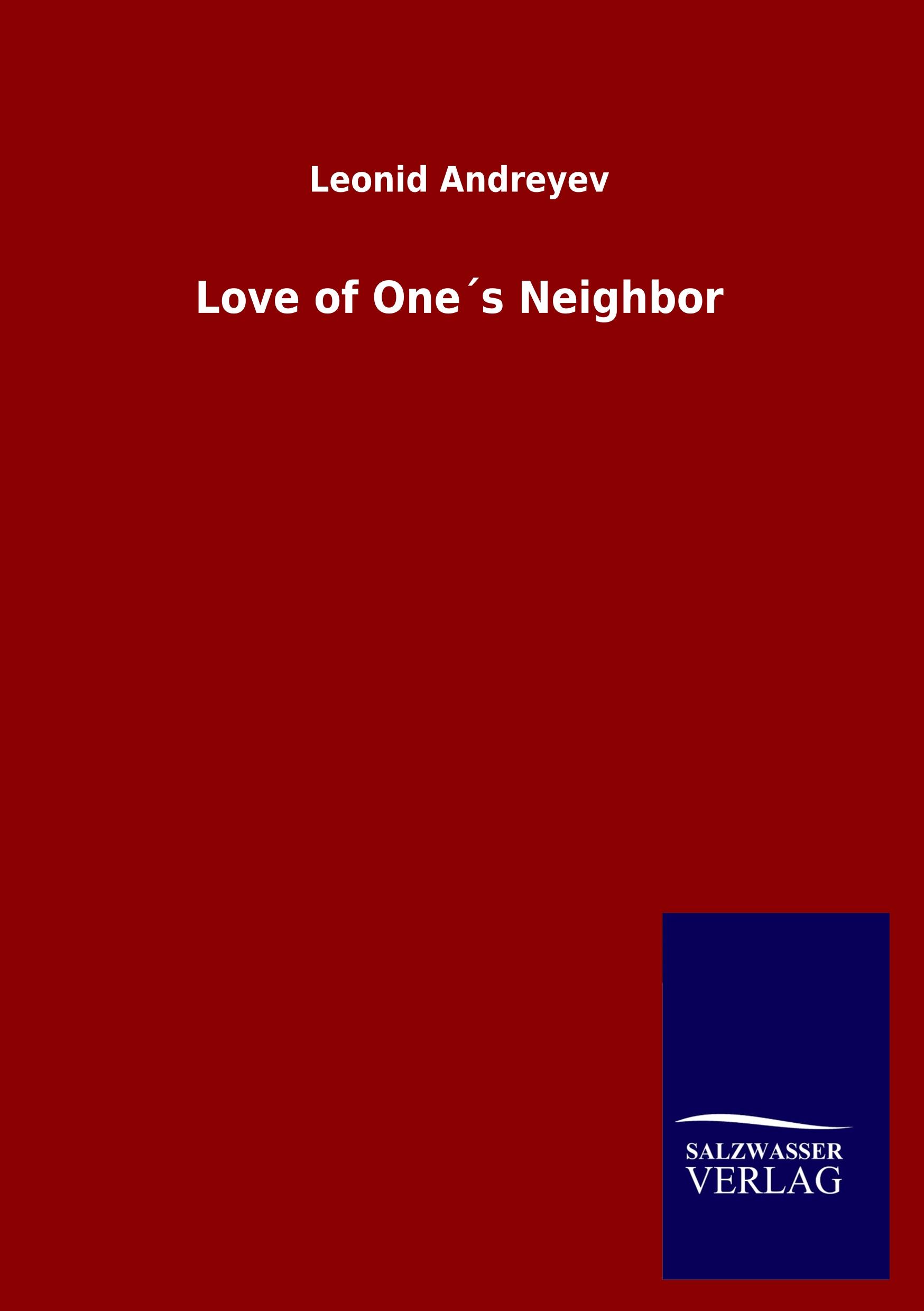 Vorderes Coverbild Love of One´s Neighbor