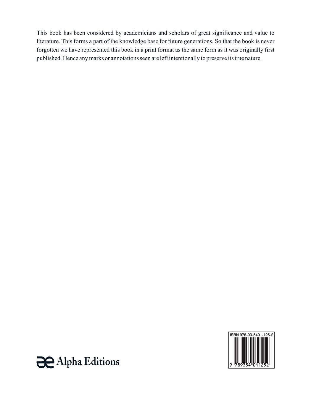 Rückseitencover Bulletin of the Bureau of Rolls and Library of the Department of State No. 10 June 1903.