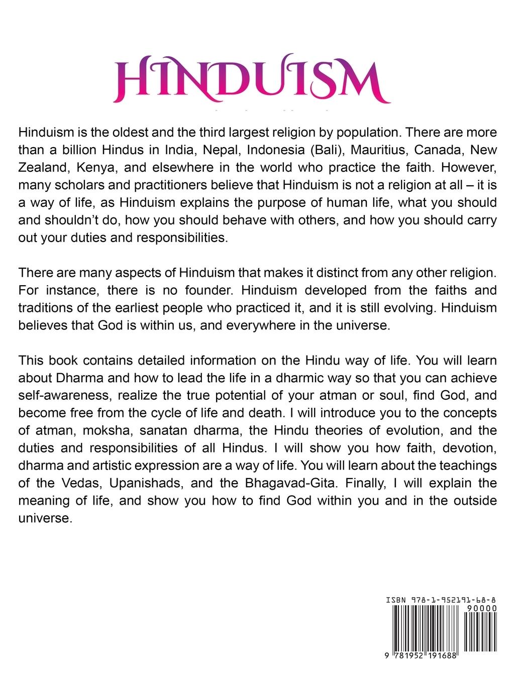 Rückseitencover Hinduism