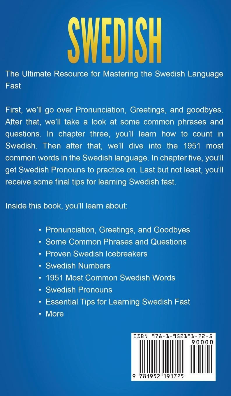 Rückseitencover Swedish