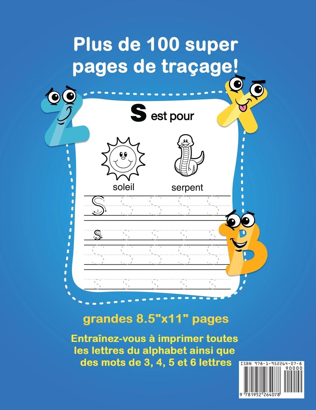 Rückseitencover Mon Cahier d'écriture