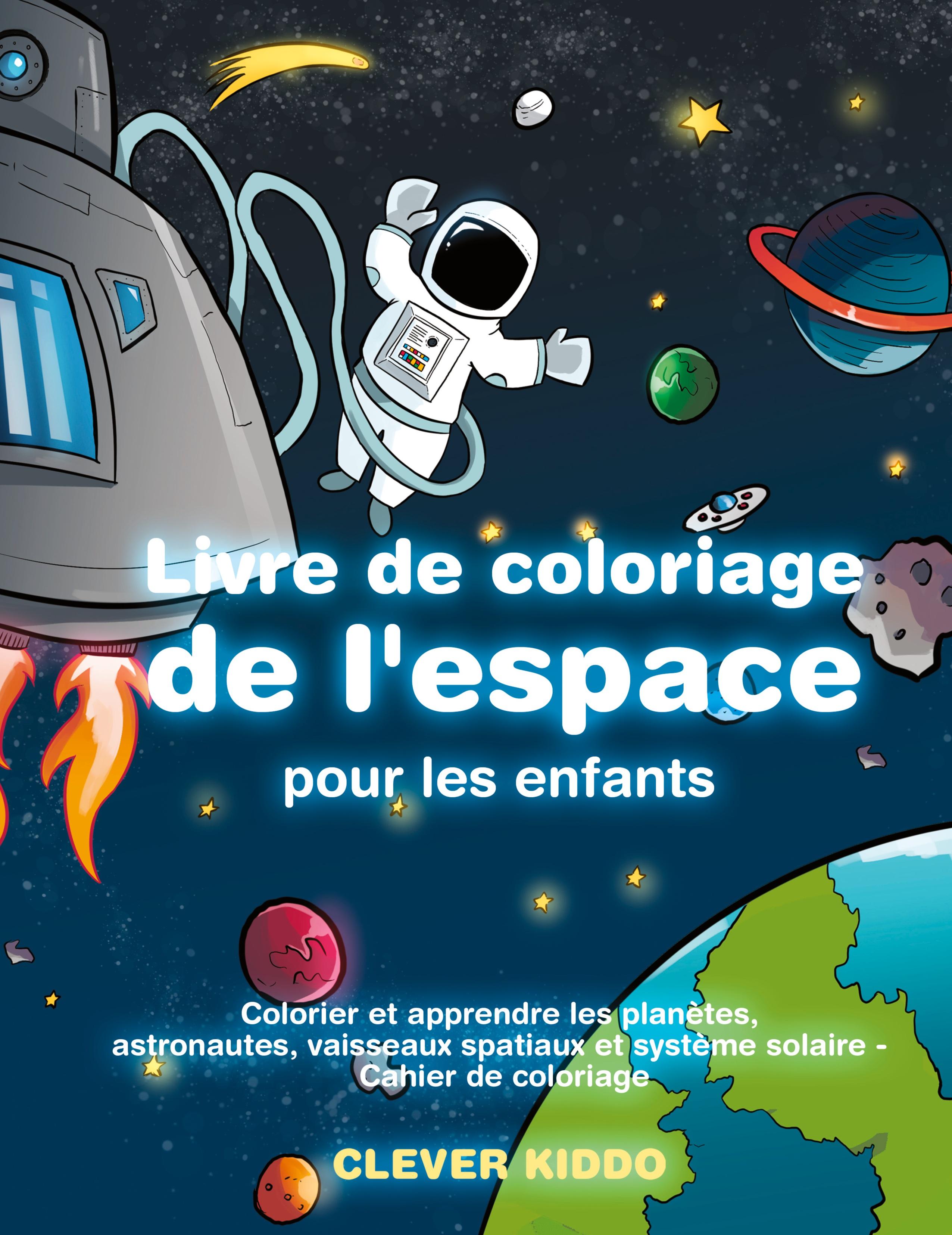 Vorderes Coverbild Livre de coloriage de l'espace pour les enfants