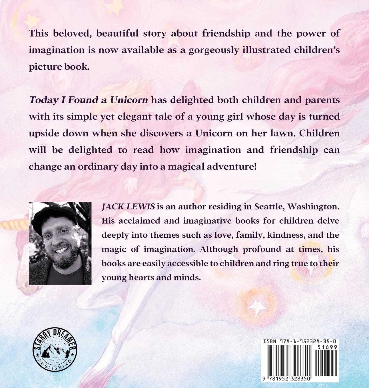 Rückseitencover Today I Found a Unicorn