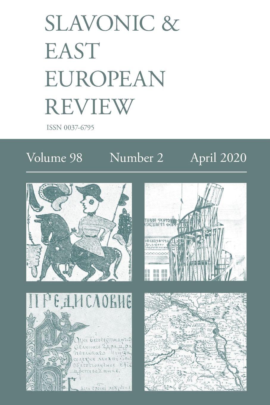 Vorderes Coverbild Slavonic & East European Review (98